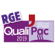 logo de certification rge qualipac attribué à Conforthermic